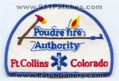 Poudre Fire Authority Patch (Colorado)
[b]Scan From: Our Collection[/b]
Keywords: fort ft. collins department dept.
