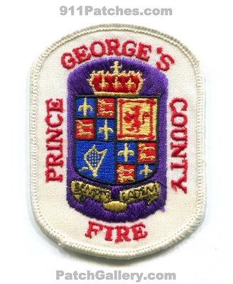 Prince Georges County Fire Department Patch (Maryland)
Scan By: PatchGallery.com
Keywords: co. dept.