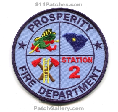 Prosperity Fire Department Station 2 Patch (South Carolina)
Scan By: PatchGallery.com
Keywords: dept.