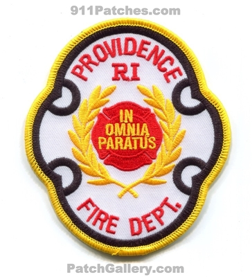 Providence Fire Department Patch (Rhode Island)
Scan By: PatchGallery.com
Keywords: dept. in omnia paratus