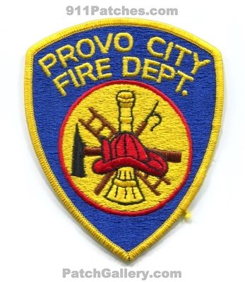 Provo City Fire Department Patch (Utah)
Scan By: PatchGallery.com
Keywords: dept.