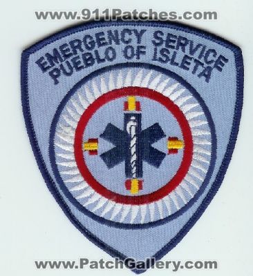 Pueblo of Isleta Emergency Service (New Mexico)
Thanks to Mark C Barilovich for this scan.
Keywords: ems