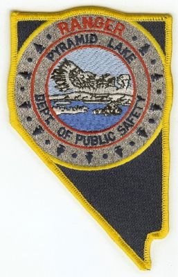 Pyramid Lake Dept of Public Safety Ranger
Thanks to PaulsFirePatches.com for this scan.
Keywords: wyoming department dps