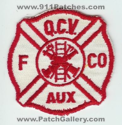 QCV Fire Department Company Auxiliary (UNKNOWN STATE)
Thanks to Mark C Barilovich for this scan.
Keywords: q.c.v. f. co. aux.