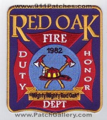 Red Oak Fire Department (South Carolina)
Thanks to Dave Slade for this scan.
Keywords: dept.