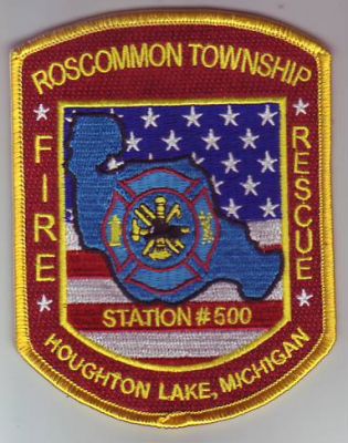 Roscommon Township Fire Rescue Station #500 (Michigan)
Thanks to Dave Slade for this scan.
Keywords: houghton lake