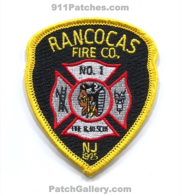 Rancocas Fire Company Number 1 Patch (New Jersey)
Scan By: PatchGallery.com
Keywords: co. no. #1 department dept. & and rescue 1925