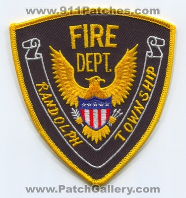 Randolph Township Fire Department Patch (UNKNOWN STATE)
Scan By: PatchGallery.com
Keywords: twp. dept.