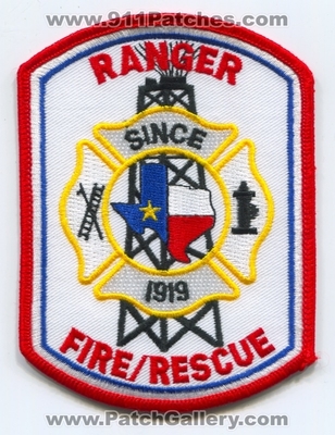 Ranger Fire Rescue Department Patch (Texas)
Scan By: PatchGallery.com
Keywords: dept.