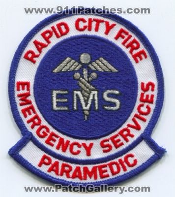 Rapid City Fire Department Emergency Services Paramedic (South Dakota)
Scan By: PatchGallery.com
Keywords: dept. ems