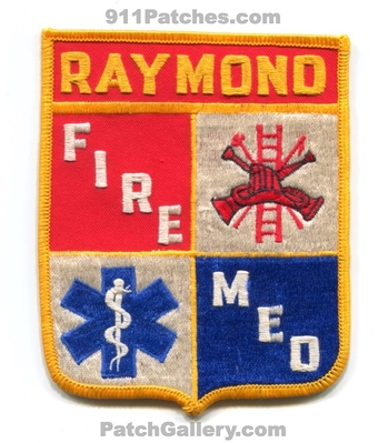 Raymond Fire Medical Department Patch (Nebraska)
Scan By: PatchGallery.com
Keywords: dept.