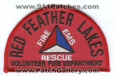 Red Feather Lakes Volunteer Fire Department Patch (Colorado)
[b]Scan From: Our Collection[/b]
Keywords: colorado ems rescue