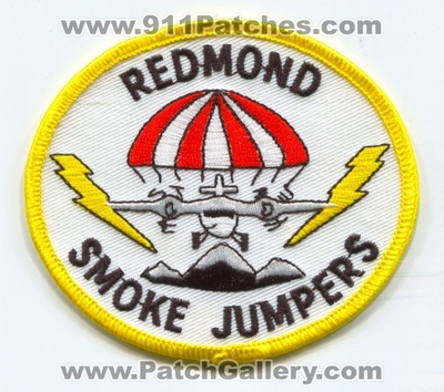 Redmond Smokejumpers Forest Fire Wildfire Wildland Patch (Oregon)
Scan By: PatchGallery.com
