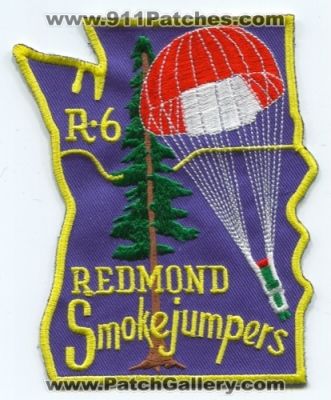 Redmond Smokejumpers Forest Fire Wildfire Wildland Patch (Oregon)
Scan By: PatchGallery.com
Keywords: region 6 r-6 r6