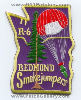 Redmond Smokejumpers Forest Fire Wildfire Wildland Patch (Oregon)
Scan By: PatchGallery.com
Keywords: Smoke Jumpers Region 6 R-6 R6