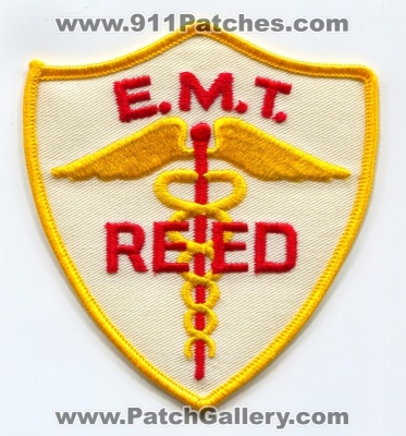 Reed Ambulance EMT Patch (Colorado) (Defunct)
[b]Scan From: Our Collection[/b]
Keywords: ems e.m.t.