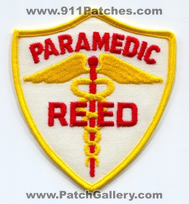 Reed Ambulance Paramedic Patch (Colorado) (Defunct)
[b]Scan From: Our Collection[/b]
Keywords: ems