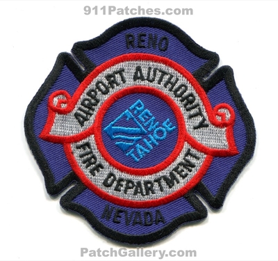 Reno Tahoe Airport Authority Fire Department Patch (Nevada)
Scan By: PatchGallery.com
Keywords: dept. aircraft rescue firefighter firefighting arff cfr