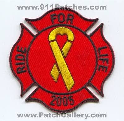 Ride for Life 2005 Fire Department Patch (Colorado)
[b]Scan From: Our Collection[/b]
Keywords: dept. motorcycle rally
