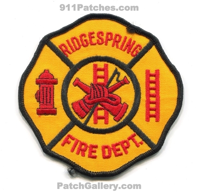 Ridge Spring Fire Department Patch (South Carolina)
Scan By: PatchGallery.com
Keywords: ridgespring dept.