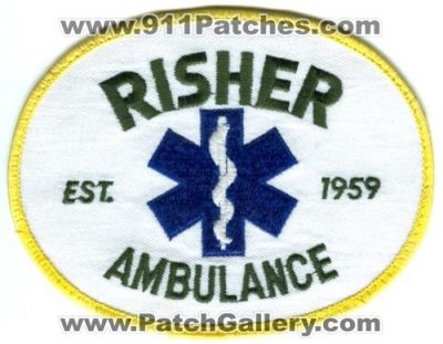 Risher Ambulance (California)
Scan By: PatchGallery.com
Keywords: ems