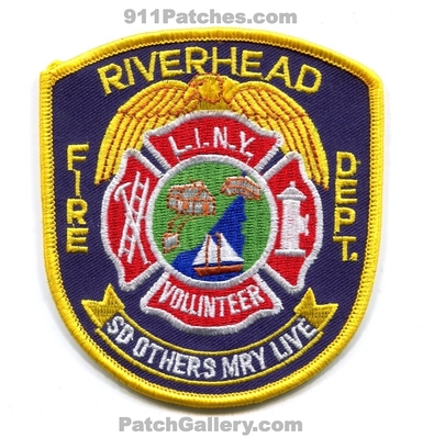 Riverhead Fire Department Patch (New York)
Scan By: PatchGallery.com
Keywords: long island liny dept. volunteer so other may live