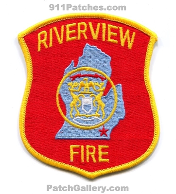 Riverview Fire Department Patch (Michigan)
Scan By: PatchGallery.com
Keywords: dept.