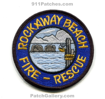 Rockaway Beach Fire Rescue Department Patch (Oregon)
Scan By: PatchGallery.com
Keywords: dept.