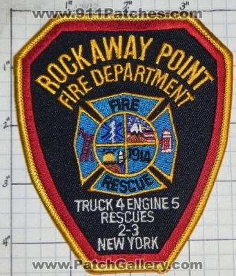 Rockaway Point Fire Rescue Department (New York)
Thanks to swmpside for this picture.
Keywords: dept. town of truck 4 engine 5 rescues 2-3