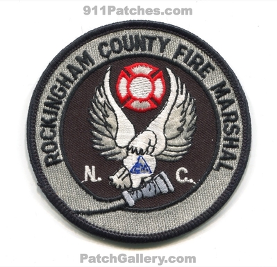 Rockingham County Fire Marshal Patch (North Carolina)
Scan By: PatchGallery.com
Keywords: co. department dept. emergency management