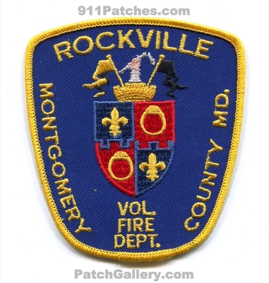 Rockville Volunteer Fire Department Montgomery County Patch (Maryland)
Scan By: PatchGallery.com
Keywords: vol. dept. co.