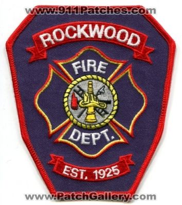 Rockwood Fire Department (New York)
Scan By: PatchGallery.com
Keywords: dept.
