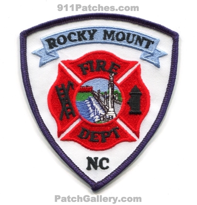 Rocky Mount Fire Department Patch (North Carolina)
Scan By: PatchGallery.com
Keywords: dept. nc
