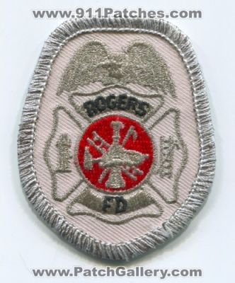 Rogers Fire Department (UNKNOWN STATE)
Scan By: PatchGallery.com
Keywords: dept. fd