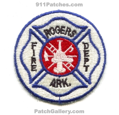 Rogers Fire Department Patch (Arkansas)
Scan By: PatchGallery.com
Keywords: dept. ark.