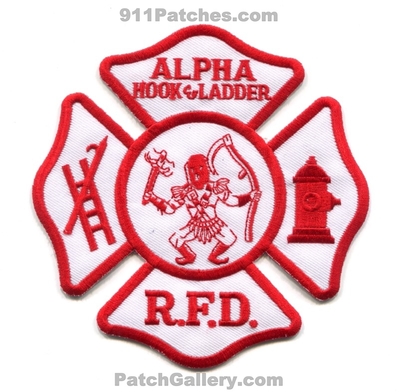 Roosevelt Fire Department Alpha Hook and Ladder Patch (New York)
Scan By: PatchGallery.com
Keywords: dept. rfd r.f.d. &