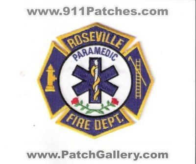 Roseville Fire Department Paramedic (Michigan)
Thanks to Bob Brooks for this scan.
Keywords: dept.