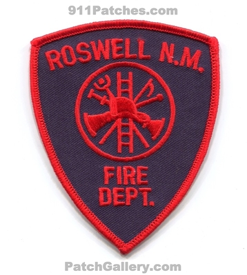 Roswell Fire Department Patch (New Mexico)
Scan By: PatchGallery.com
Keywords: dept.