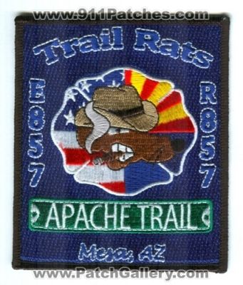 Rural Metro Fire Department Engine Rescue 857 (Arizona)
Scan By: PatchGallery.com
Keywords: rmfd dept. e857 r857 trail rats apache trail mesa az.