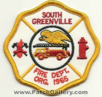 South Greenville Fire Department (South Carolina)
Thanks to Mark Hetzel Sr. for this scan.
Keywords: dept.