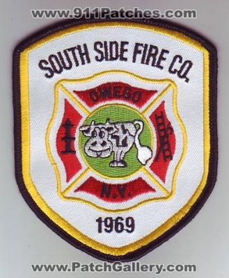 South Side Fire Company Department (New York)
Thanks to Dave Slade for this scan.
Keywords: co. owego n.y. dept.
