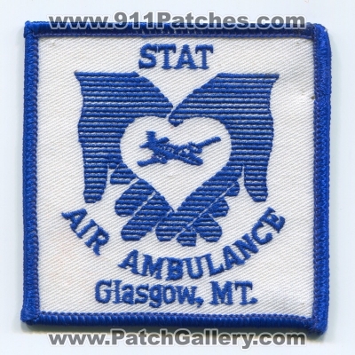 STAT Air Ambulance (Montana)
Scan By: PatchGallery.com
Keywords: ems medical medevac glasgow mt.