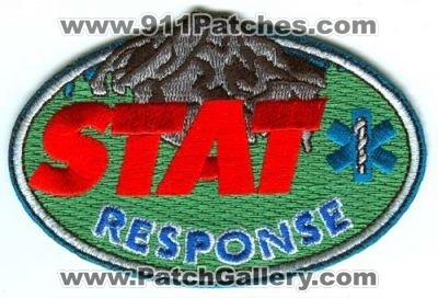 STAT Response EMS Patch (Washington)
Scan By: PatchGallery.com
[b]Patch Made By: 911Patches.com[/b]
Keywords: emergency medical services