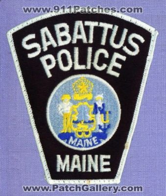 Sabattus Police Department (Maine)
Thanks to apdsgt for this scan.
Keywords: dept.