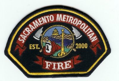 Sacramento Metropolitan Fire
Thanks to PaulsFirePatches.com for this scan.
Keywords: california