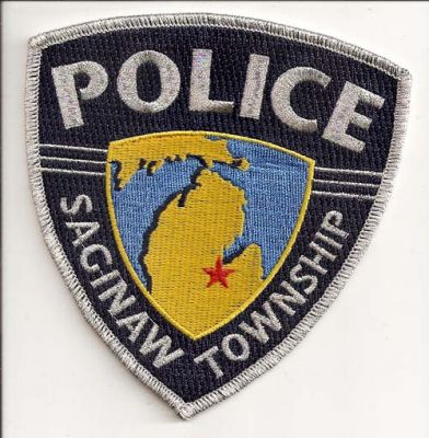 Saginaw Township Police
Thanks to EmblemAndPatchSales.com for this scan.
Keywords: michigan twp