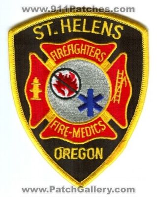 Saint Helens Fire Department FireFighters Medics (Oregon)
Scan By: PatchGallery.com
Keywords: st. dept.
