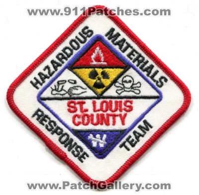 Saint Louis County Fire Department Hazardous Materials Response Team (Missouri)
Scan By: PatchGallery.com
Keywords: st. dept. haz-mat hazmat