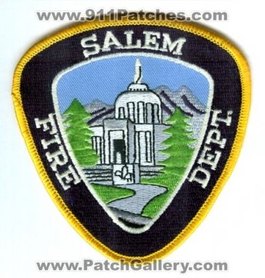 Salem Fire Department (Oregon)
Scan By: PatchGallery.com
Keywords: dept.