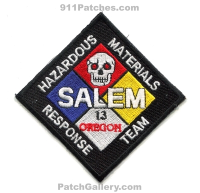 Salem Fire Department Hazardous Materials Response Team 13 Patch (Oregon)
Scan By: PatchGallery.com
Keywords: dept. haz-mat hazmat hmrt company co.